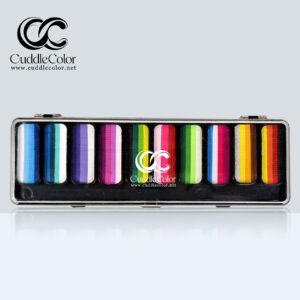 Cuddlecolor Exclusive Fashion Face Paint Palette — 10 Gradient Colors