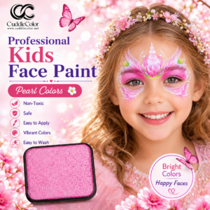 CuddleColor  Pearly pale pink face paint