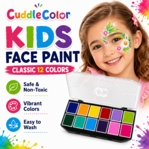 cuddlecolor   Classic 12-Color Face Painting Palette