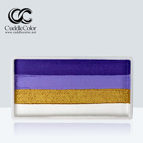 Cuddlecolorv Golden Lavender  Face Paint