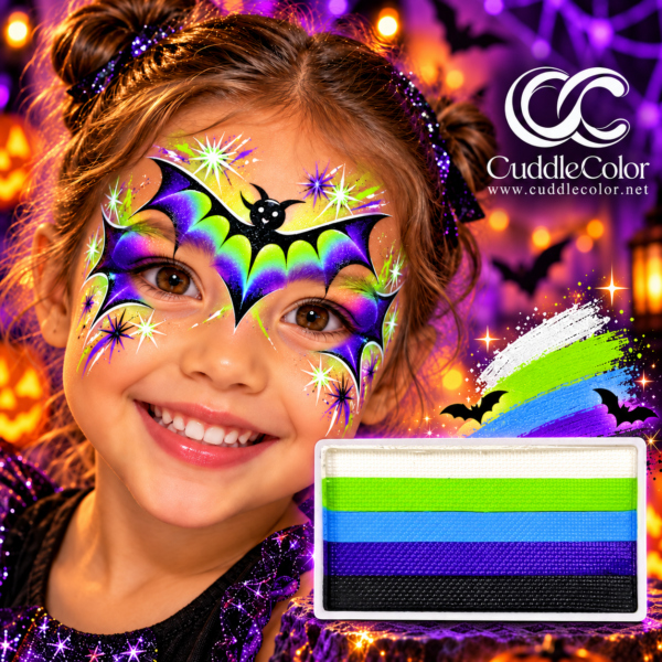 CuddleColor Neon Night Split Cake Face Paint