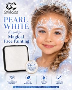 Pearlescent White Face Paint