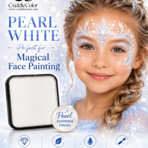 Pearlescent White Face Paint