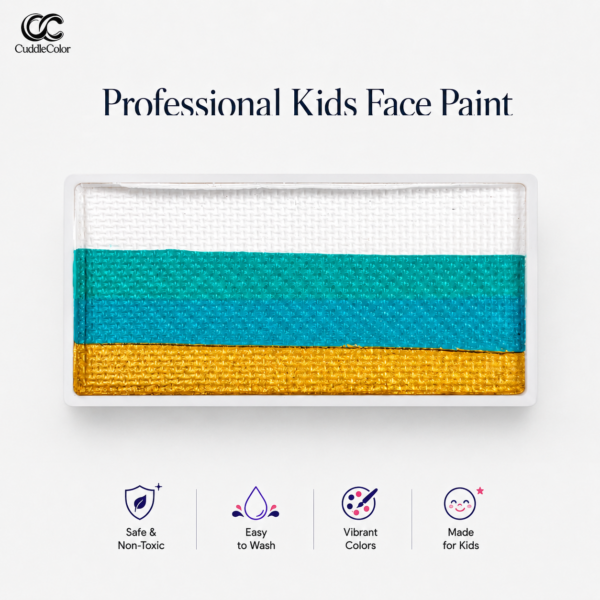 Cuddlecolor   Mermaid Treasure Face Paint