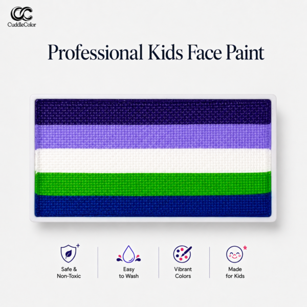 Cuddlecolor Mysterious Aurora Face Paint