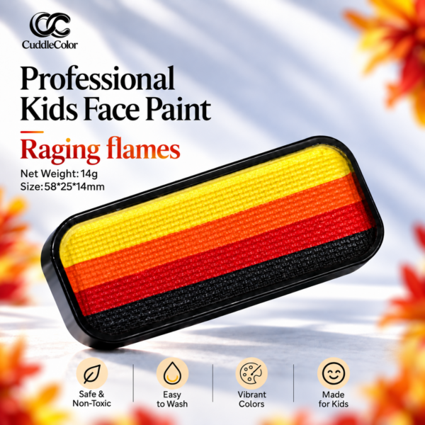 Single Item Face Paint —Raging flames
