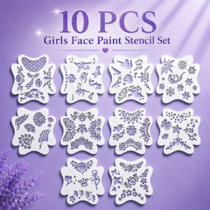Stencil Sets Template Set – Girls' Designs – 10 Sheets