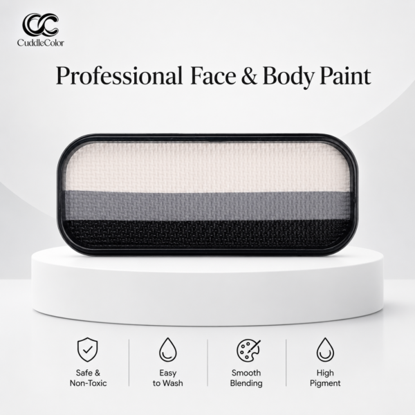 Single Item Face Paint —CuddleColor Silver Phantom