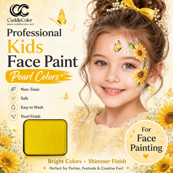Cuddlecolor-Solid pearlescent bright yellow