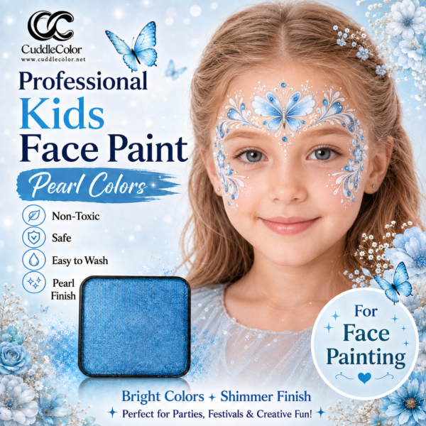 Cuddlecolor — Solid Pearly pale blue