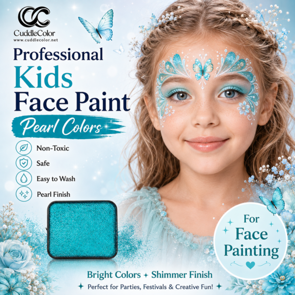 Cuddlecolor-Solid pearlescent cyan