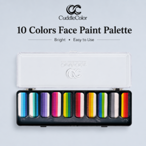 Cuddlecolor New Face Painting Palette — 10 Colors