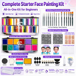 CuddleColor  Professional All-in-One Face Painting Kit